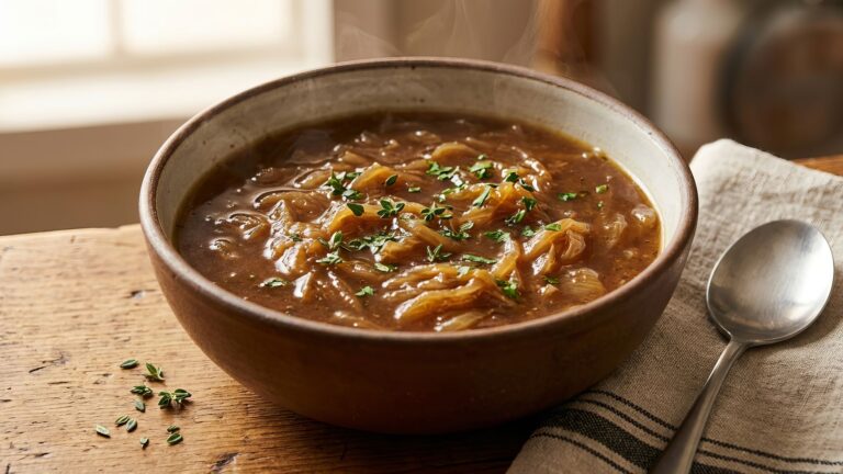 Czech Onion Soup