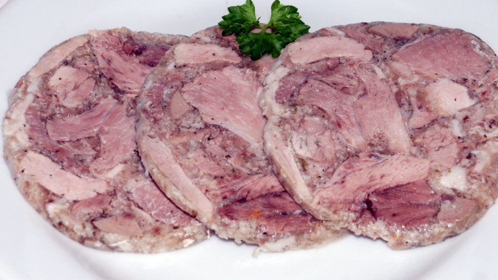 Homemade Head Cheese Czech American Tv