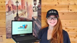 Kathy Schon from Dallas-Texas is helping Czech-American TV as a volunteer Dubbing and Proofreader Manager