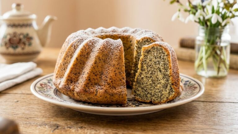Poppy Seed Bundt Cake