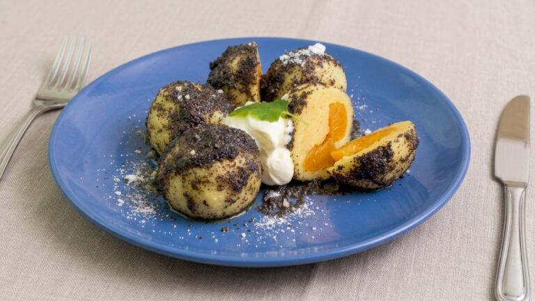 Czech Fruit Dumplings