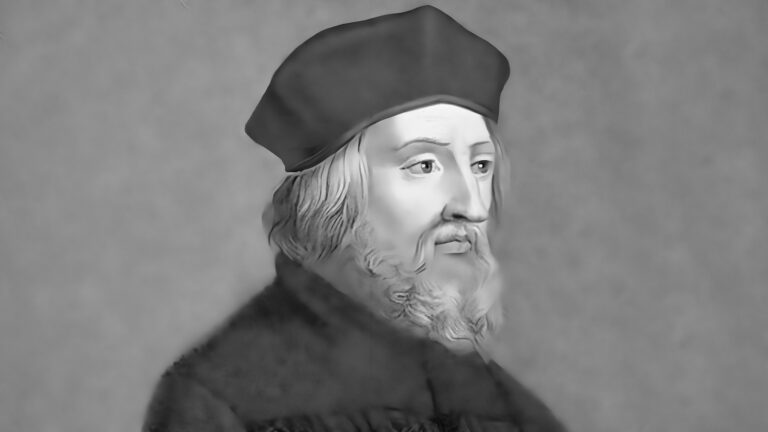 Jan Hus, Czech theologian and philosopher