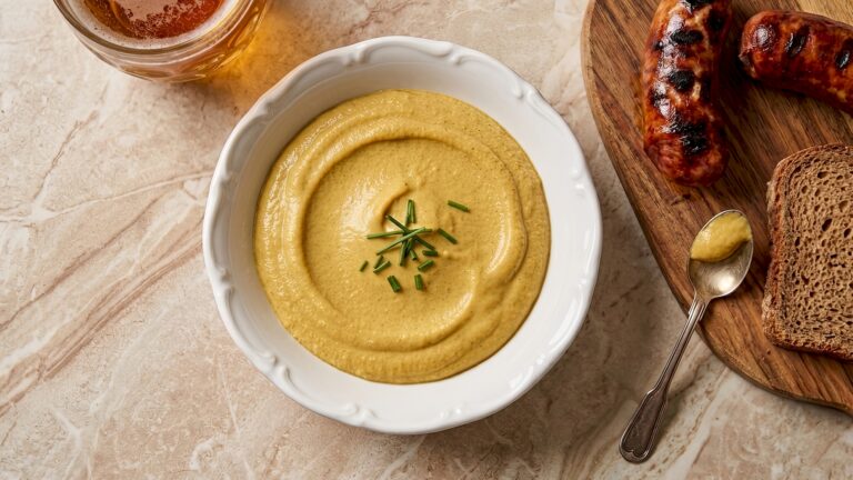 Homemade Czech-Style Yellow Mustard