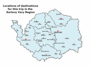 Map of the Trip Destination