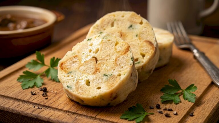 Bread Dumplings Steamed in Mugs