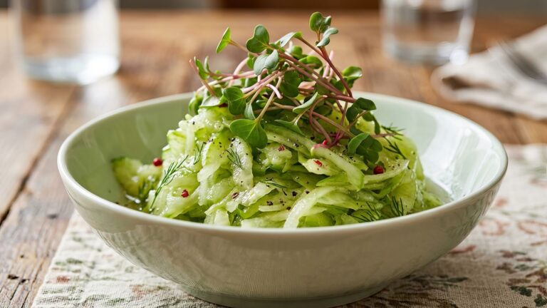 Quick Czech Cucumber Salad