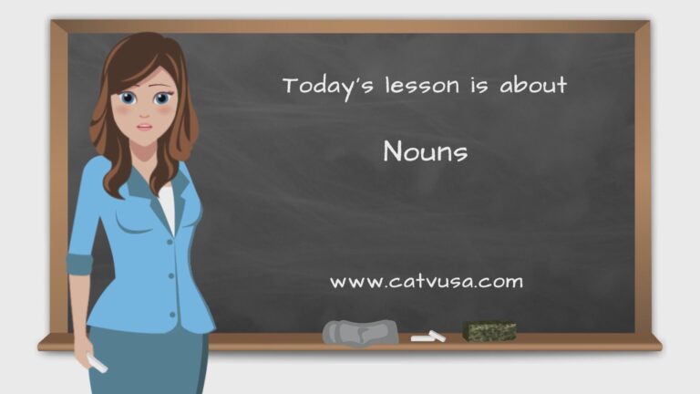 Nouns lesson