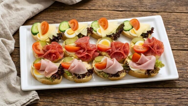 Czech Open-Faced Sandwiches